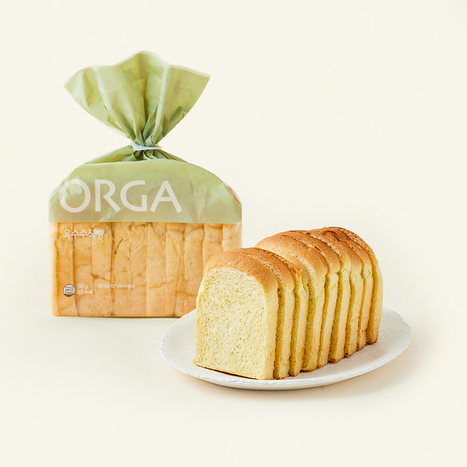 올가홀푸드 옥수수식빵, 240g, 1개입, 1개