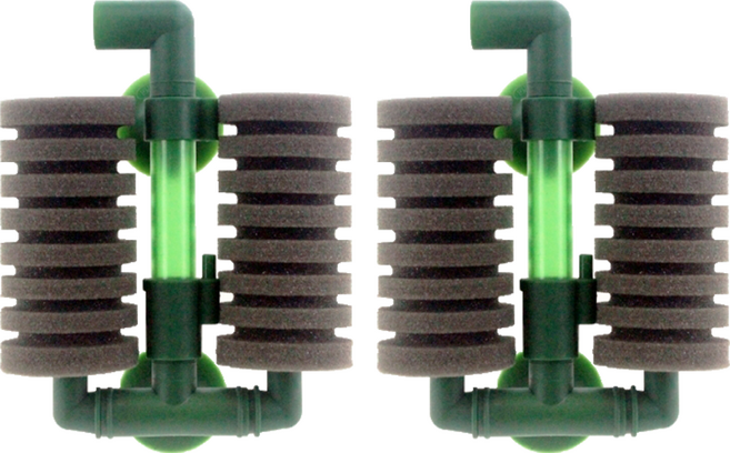 이스타 트윈 브릴런트 스펀지 여과기 ST03 small, 2개