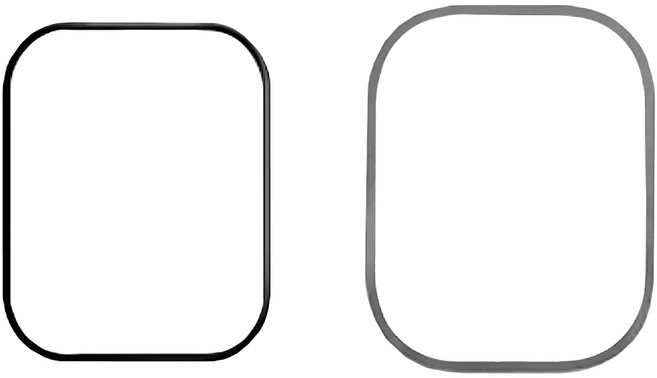 HODA 好貼 滿版黑 霧面玻璃貼 + 鈦合金保護框, 霧面銀色, 1組