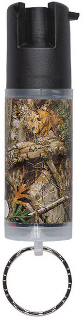 SABRE 沙豹 專業防身噴劑 輕量鑰匙圈型 叢林迷彩 間歇噴射25次, 1個