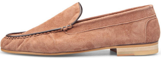 VONIN 남성용 천연양가죽 모데나양세무 핸드메이드 유팁 로퍼 JH099TBR