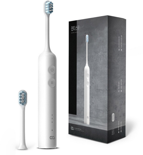 오아 덴티스윙 전동칫솔, OETB-003WH, 화이트, 1개