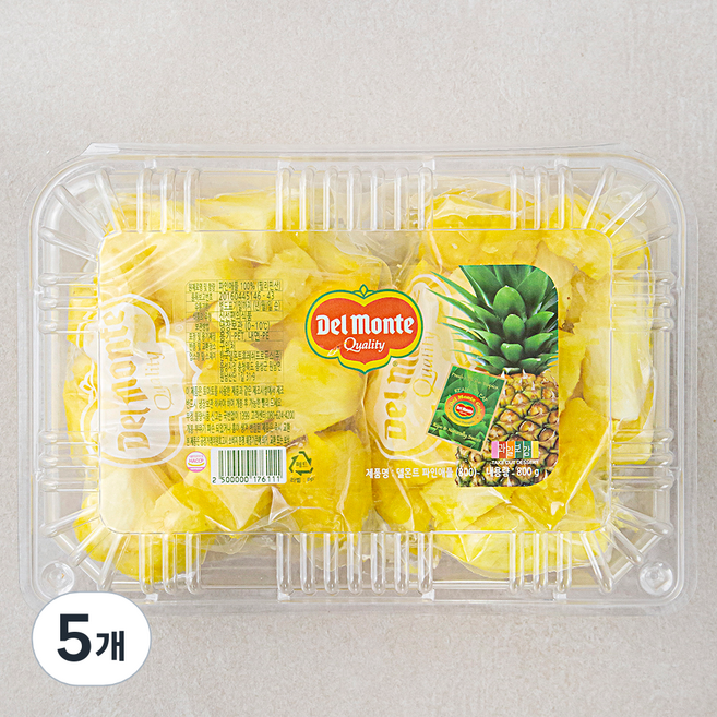 델몬트 파인애플, 800g, 5개