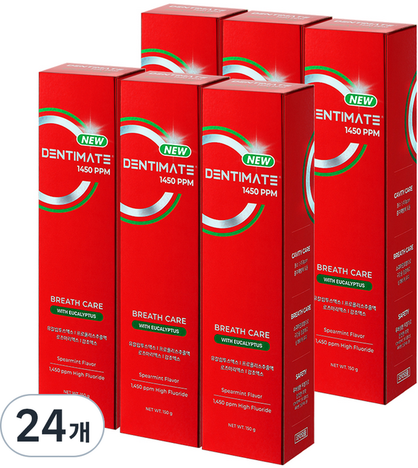 크리오 덴티메이트 뉴 일사오공 구취케어 치약, 150g, 24개