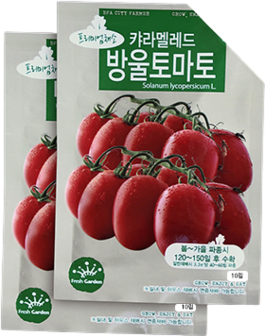 프레시가든 BFA 프리미엄 채소씨앗 방울토마토, 2개