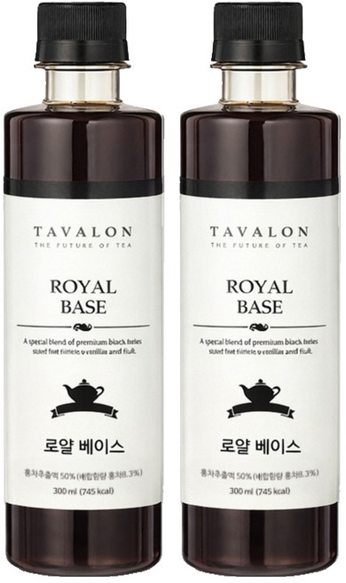 TAVALON 皇家奶茶, 300ml, 1瓶, 2瓶