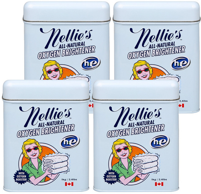 넬리 소다 산소 표백제 블루, 1kg, 4개