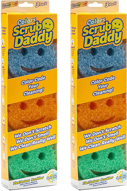 스크럽대디 수세미 랜덤발송, 3개입, 2개