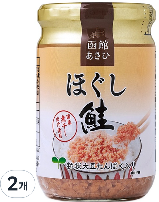 고쇼쿠 연어 후레이크 오리지널, 130g, 2개