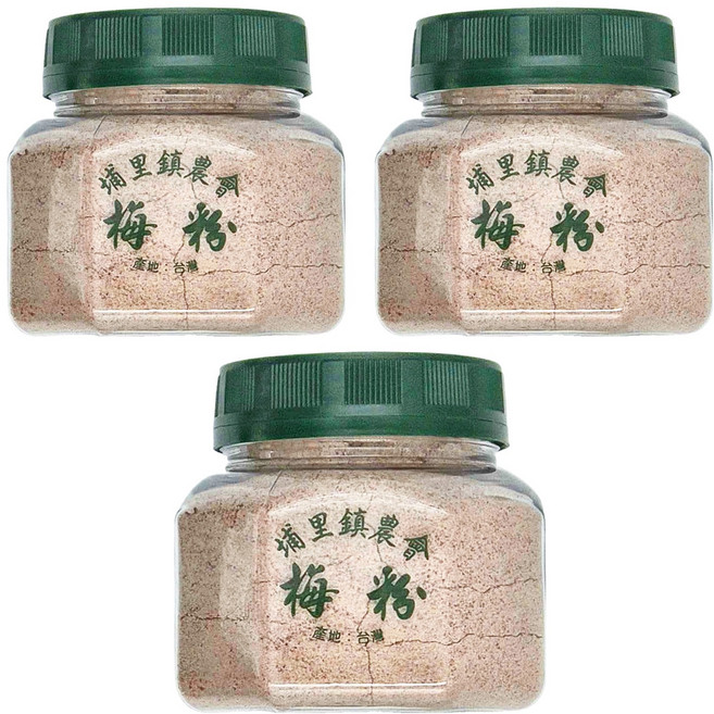 埔里農會 梅粉, 200g, 3罐