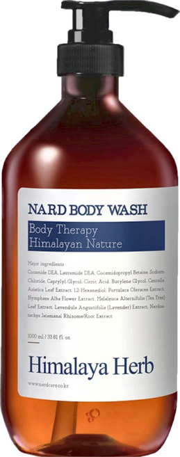 NARD 沐浴乳 Lavender Musk 薰衣草麝香, 1L, 1瓶