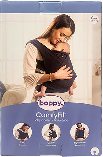 chicco Boppy環抱式透氣嬰兒揹巾, 牛仔藍