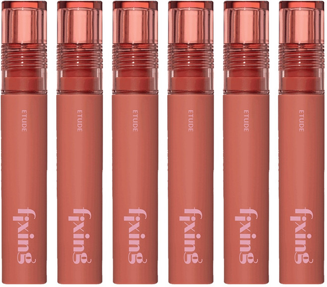 ETUDE 定妝唇釉, 13 Melange Rose, 4g, 6個