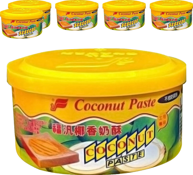 FUFANN 福汎 椰香奶酥, 200g, 6罐