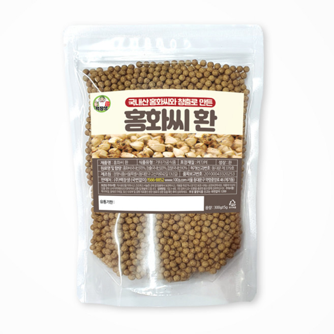 백장생 홍화씨환, 1개, 300g