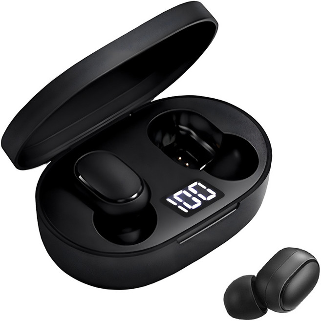 DTAudio 真無線藍牙耳機, 簡約黑, TWS-Q8