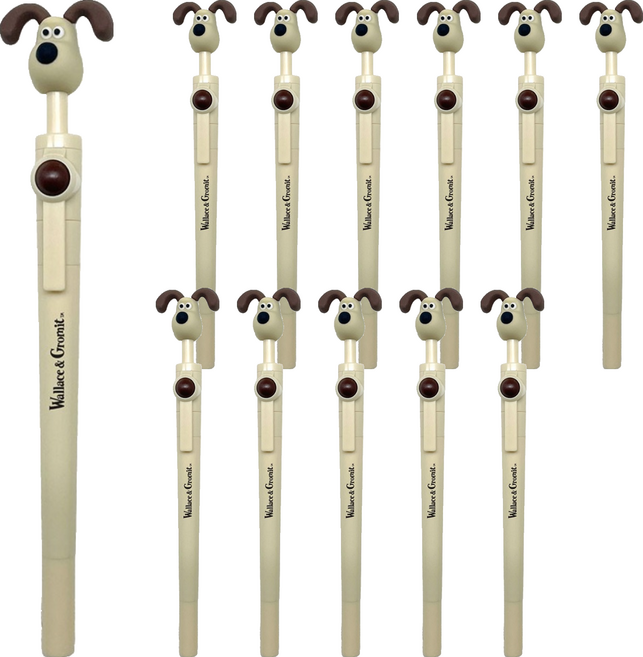 PINKFOOT 超級無敵掌門狗旋轉筆 0.5mm, 12個, 混色