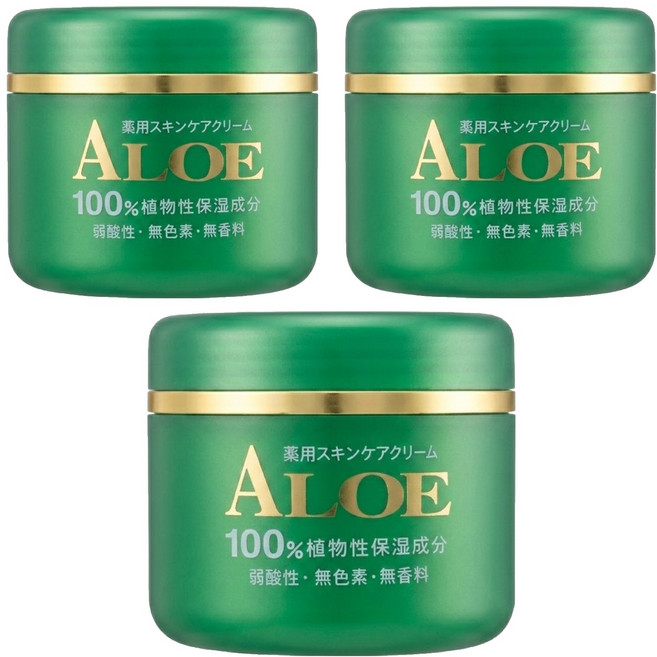 JunLove ALOE 蘆薈護膚霜, 200g, 3罐