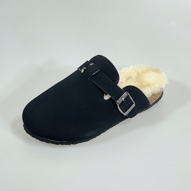 슈즈앤 여성용 버켄 스웨이드 털 슬리퍼 sn692