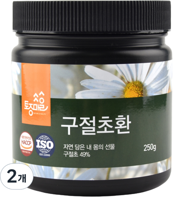 토종마을 HACCP인증 국산 구절초환, 2개, 250g