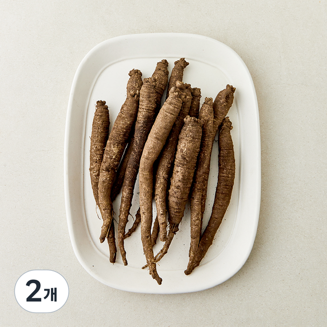 제주 흙더덕, 2개, 300g