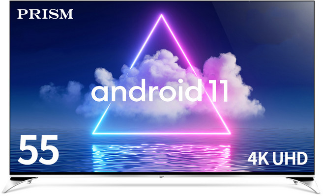 프리즘코리아 프리즘 안드로이드11 4K UHD 139cm google android TV, 109cm(43인치), A5511, 스탠드형, 자가설치