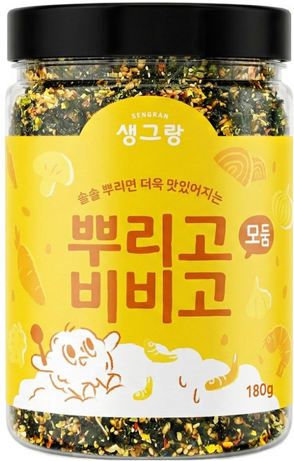 생그랑 뿌리고 비비고 모둠, 180g, 1개