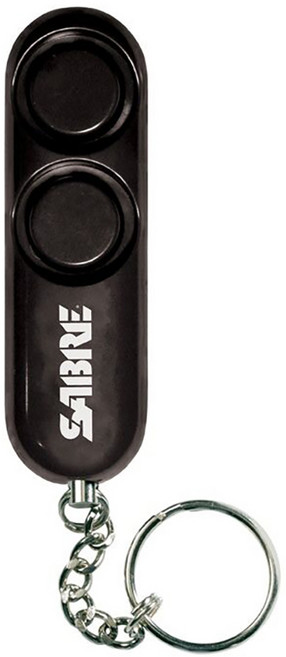 SABRE 沙豹120高分貝隨身警報器 黑色, 1個