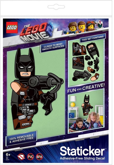 LEGO 52372 Bag tag 拼圖靜電貼, 蝙蝠俠