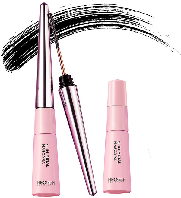 네오젠더마로지 슬림 메탈 마스카라 본품 6ml + 리필 6ml 기획세트, 블랙, 1개