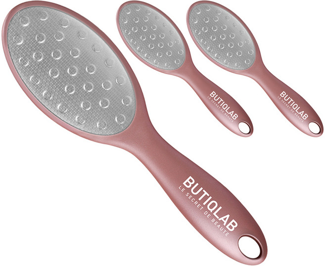 뷰티끄랩 S메탈 풋파일, 애쉬핑크, 3개, 1개입