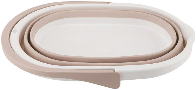 可摺疊拖把水桶 加大, 北歐米, 1個