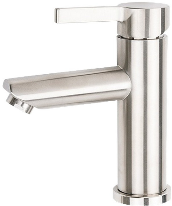 지리드 스텐 원홀 세면대 수전 ZD-5020, 1개