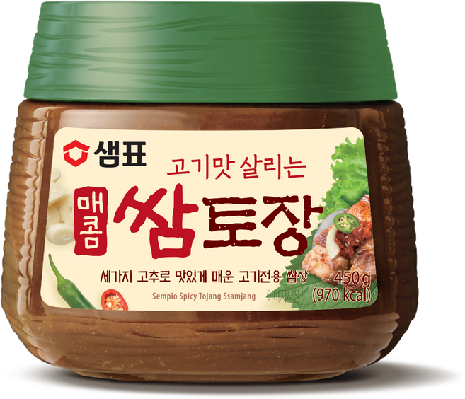 샘표 매콤 쌈토장, 450g, 1개