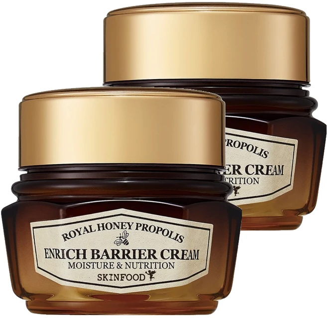 스킨푸드 로열허니 프로폴리스 인리치 배리어 크림, 63ml, 2개 - 쿠팡