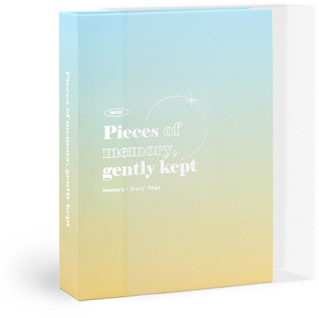 리코즈 글로우 포토카드 앨범, 02 선라이즈, 40매