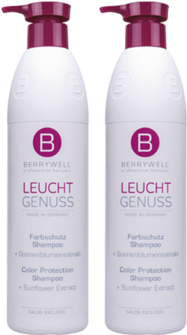 BERRYWELL 컬러 프로텍션 헤어 샴푸, 1L, 2개