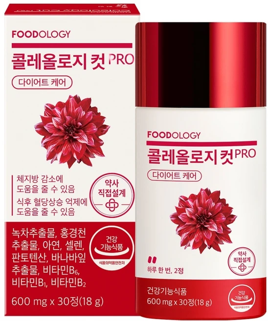 푸드올로지 콜레올로지 컷 프로 18g, 30정, 1개 - 쿠팡