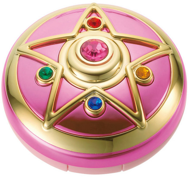 BANDAI PROPLICA 美少女戰士 月光水晶變身盒 再版 (直徑約74mm ABS、玻璃材質), 絢麗色彩版, 1個