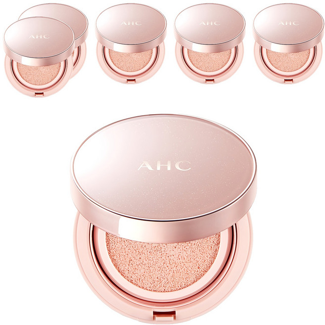 AHC 아우라 시크릿 톤업 쿠션 SPF30 PA++, 15g, 6개