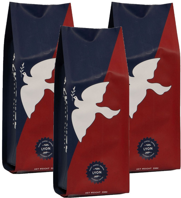 라콜롬브 블렌드 원두 리온, 250g, 3개, 홀빈(분쇄안함)