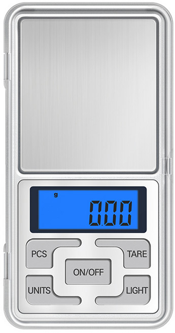 홈플래닛 초정밀 포켓 저울, 실버, DS05PK-SV, 200g