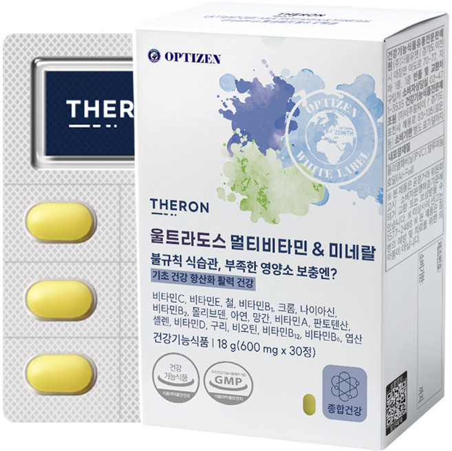 OPTIZEN Theron 超多維生素礦物質, 1個, 30錠