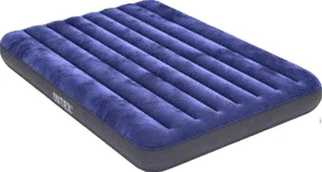 INTEX 露營充氣床墊 3kg 藍色 舒適便攜