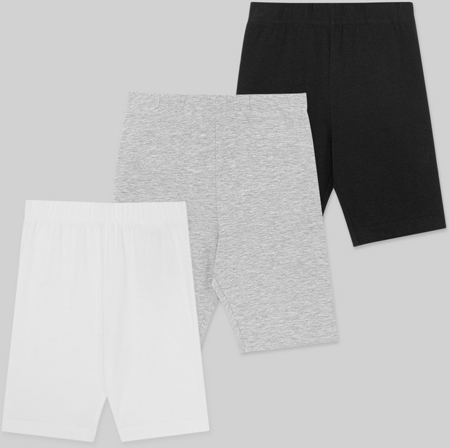 롤리트리 아동용 5부 베이직 레깅스 3종 세트