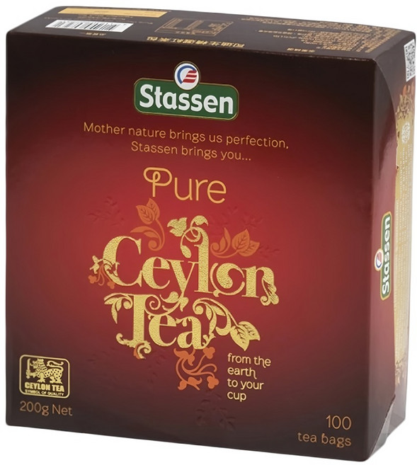Stassen 司迪生 錫蘭紅茶, 2g, 100包, 1盒