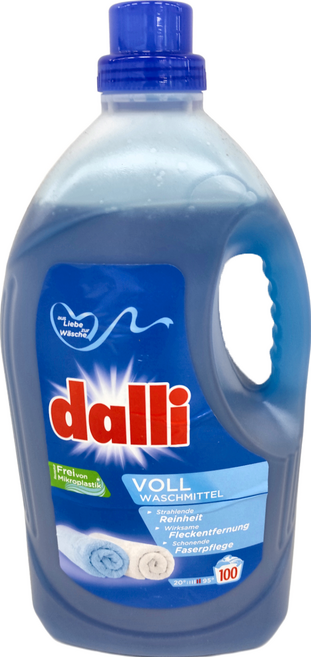 dalli 達麗 藍色洗衣精, 5L, 1瓶