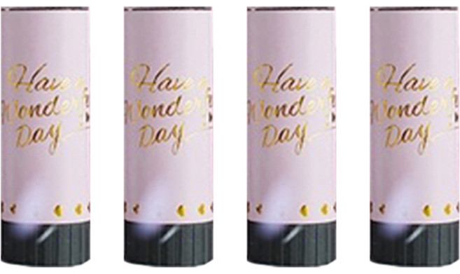 이자벨홈 파티 콘페티 폭죽 꽃가루 4p 세트, 사쿠라, 1세트