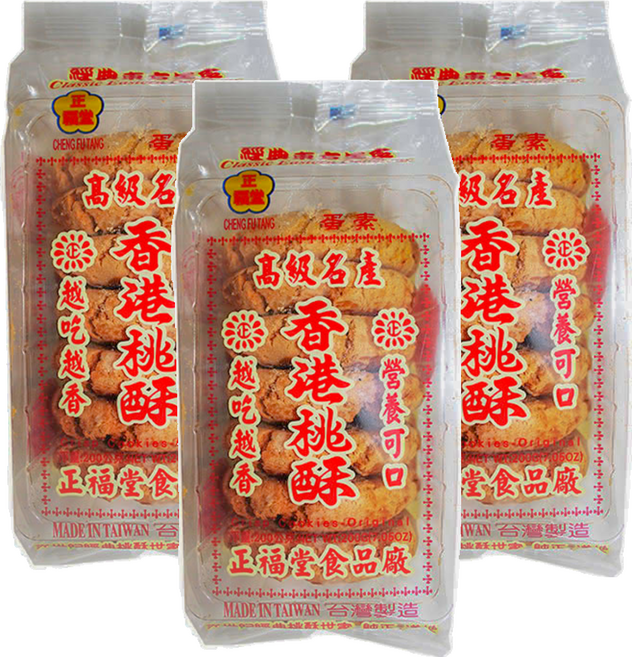 正福堂 桃酥, 175g, 3盒