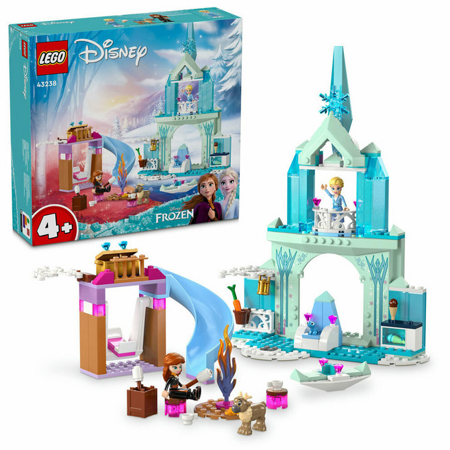LEGO 43238 迪士尼系列, 艾莎的冰雪城堡 Elsa's Frozen Castle, 1盒